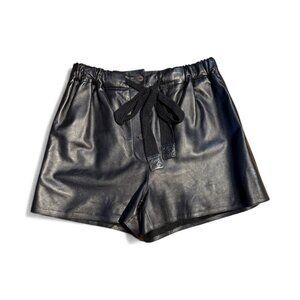LOEWE Leather Shorts